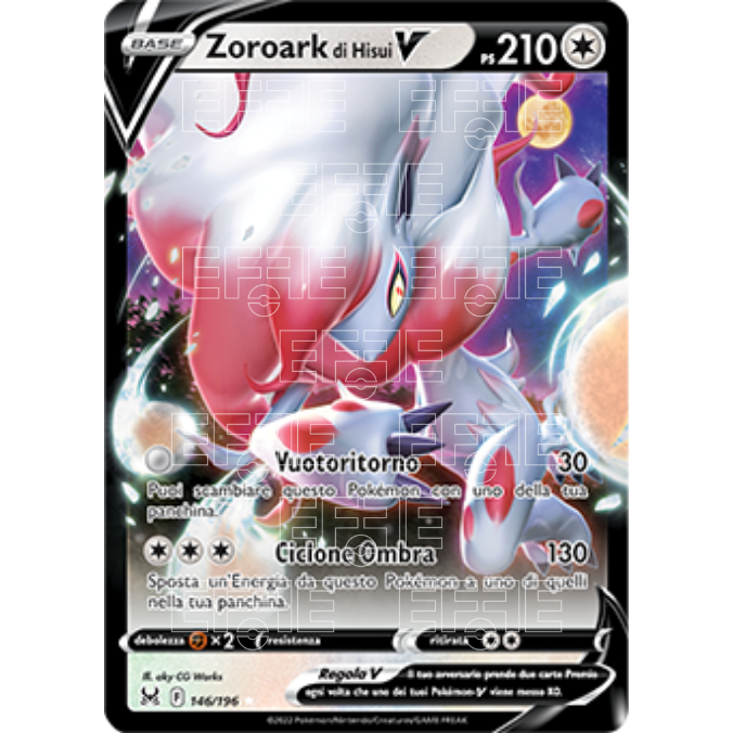 Zoroark di Hisui V 146-196 (IT) - Origine Perduta