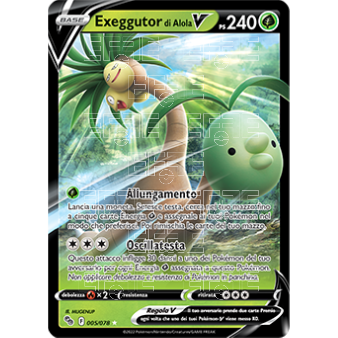 Exeggutor di Alola V 005-197 (IT) Pokémon Go