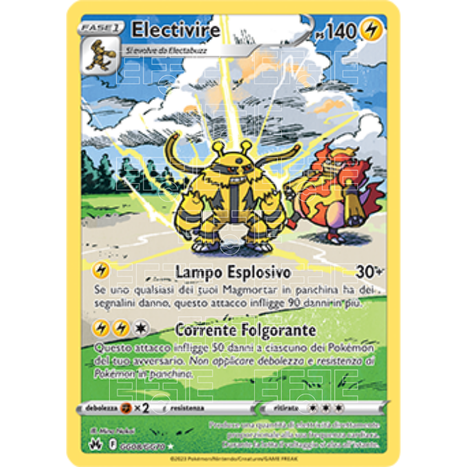 Electivire 168-159 GG08 (IT) Zenit Regale
