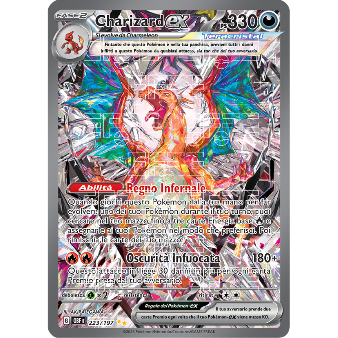 Charizard ex 223-197 (IT;OBF)