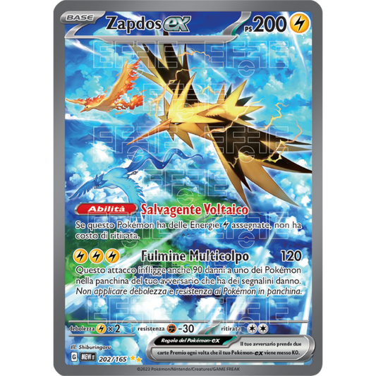 Zapdos ex 202-165 (IT;MEW)