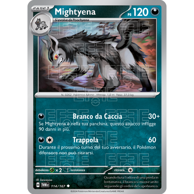 Mightyena 114-167 (IT;TWM)