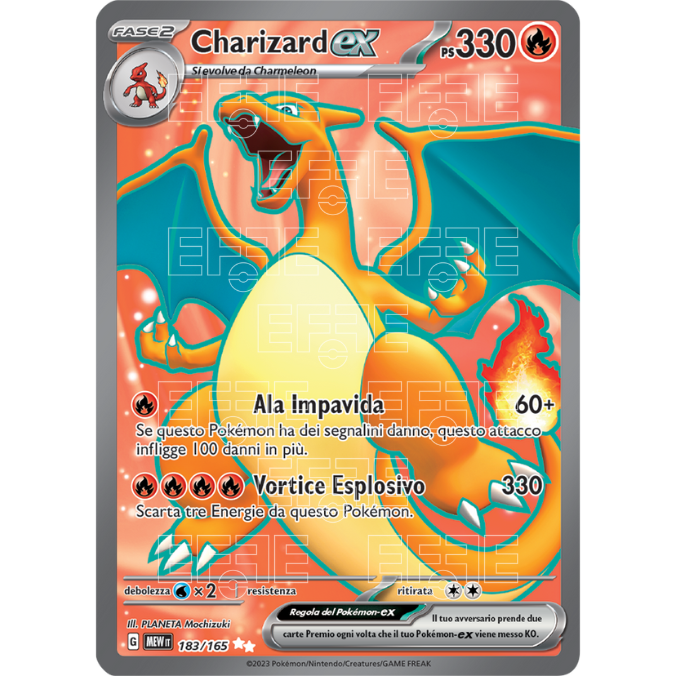 Charizard ex 183-165 (IT;MEW)