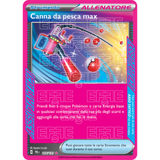Canna da pesca max 116-131 (IT;PRE)