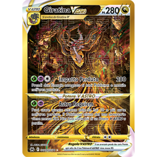 Giratina V ASTRO 229-159 GG69 (IT) Zenit Regale