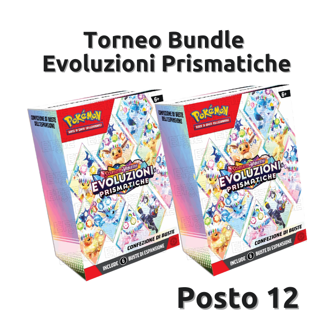 Posto 12 Torneo Bundle Evoluzioni Prismatiche LIVE