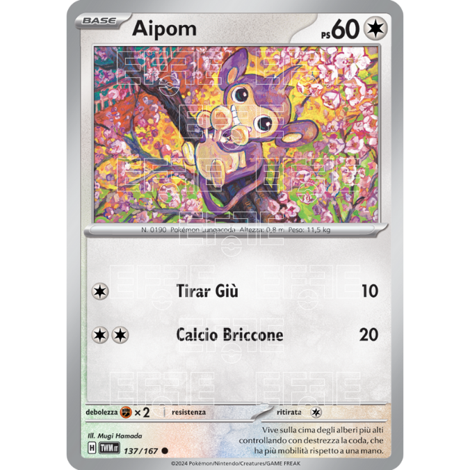 Aipom 137-167 (IT;TWM)