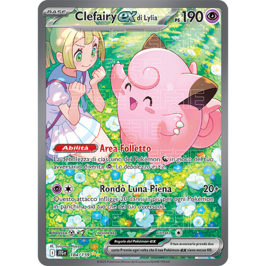Clefairy ex di Lylia 184-159 (IT;JTG)