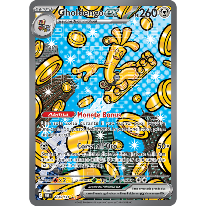 Gholdengo ex 164-131 (IT;PRE)