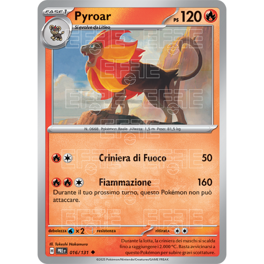 Pyroar 016-131 (IT;PRE)