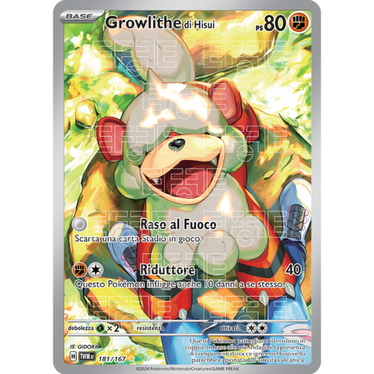 Growlithe di Hisui 181-167 (IT;TWM)