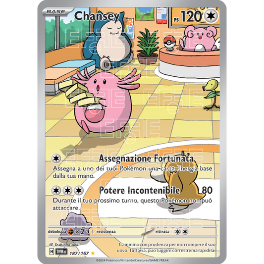 Chansey 187-167 (IT;TWM)