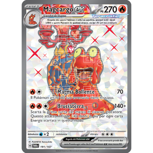 Magcargo ex 191-167 (IT;TWM)
