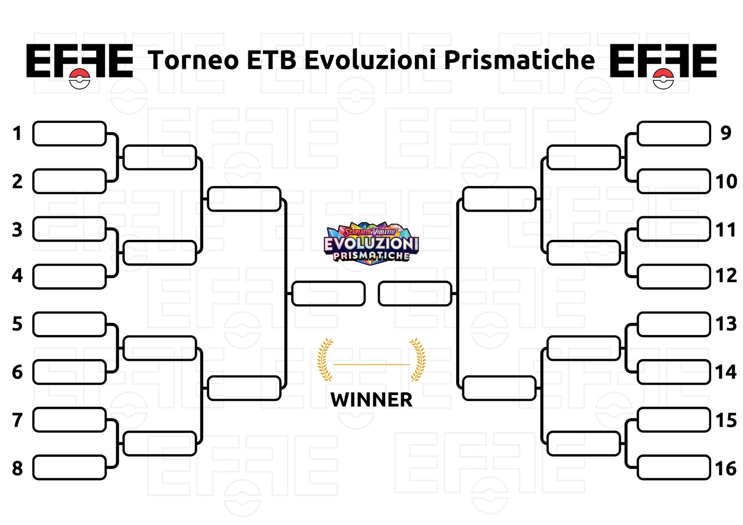 Posto 15 Torneo ETB Evoluzioni Prismatiche LIVE