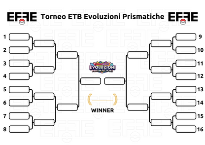 Posto 1 Torneo ETB Evoluzioni Prismatiche LIVE