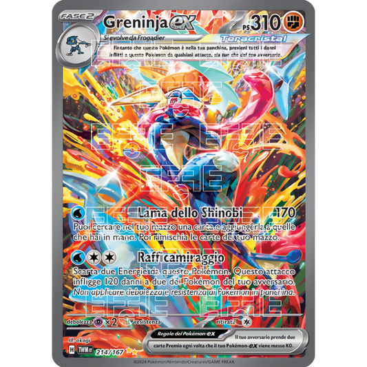 Greninja ex 214-167 (IT;TWM)
