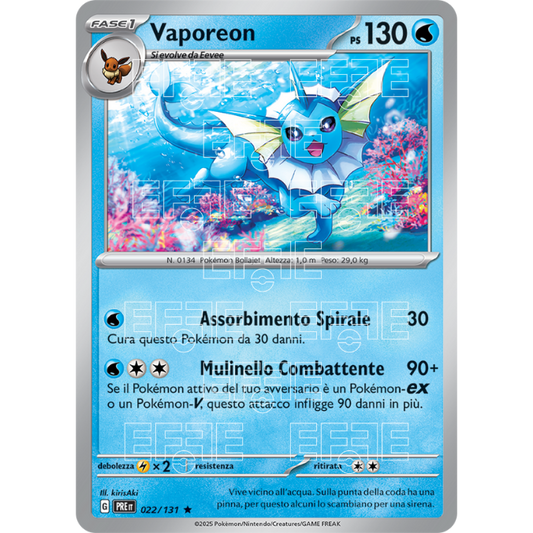 Vaporeon 022-131 (IT;PRE)