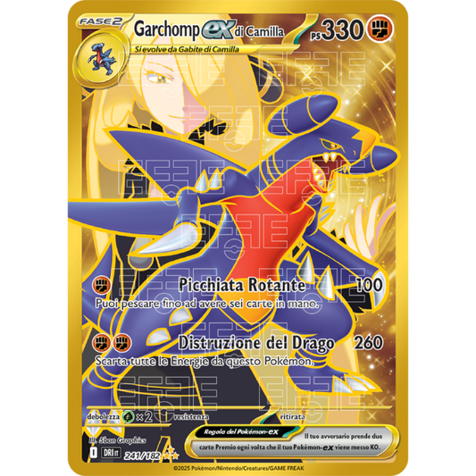 Garchomp ex di Camilla 241-182 (IT;DRI)