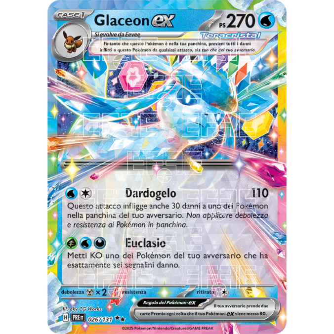 Glaceon ex 026-131 (IT;PRE)