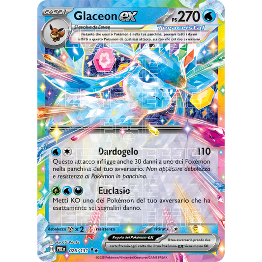 Glaceon ex 026-131 (IT;PRE)