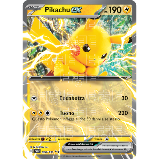 Pikachu ex 028-131 (IT;PRE)