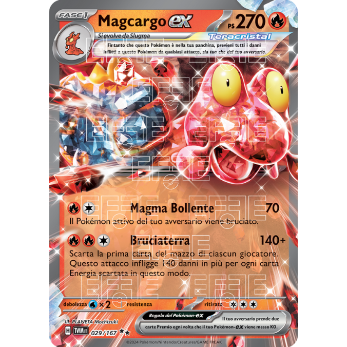Magcargo ex 029-167 (IT;TWM)