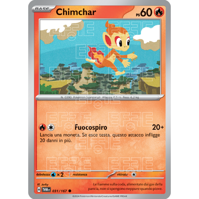 Chimchar 031-167 (IT;TWM)