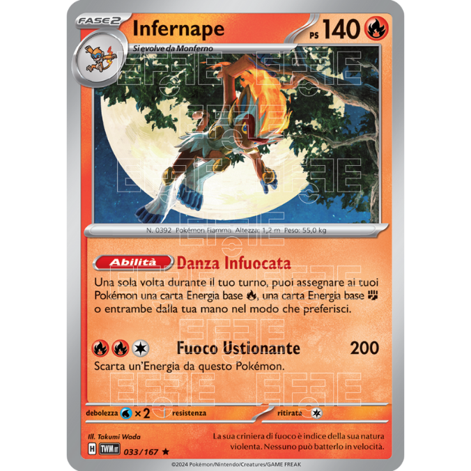 Infernape 033-167 (IT;TWM)