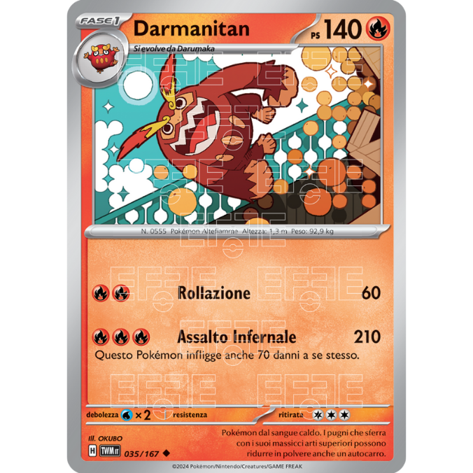Darmanitan 035-167 (IT;TWM)