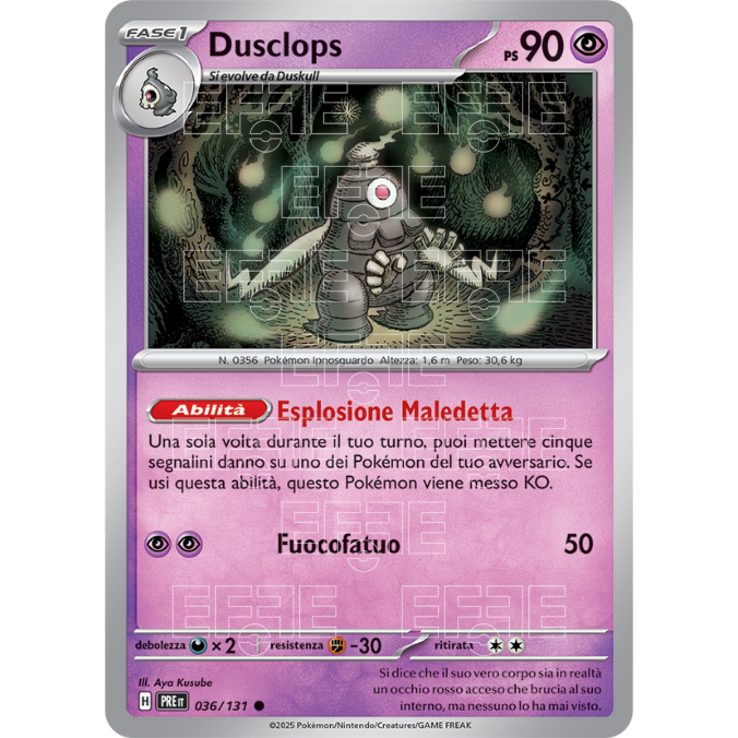 Dusclops 036-131 (IT;PRE)