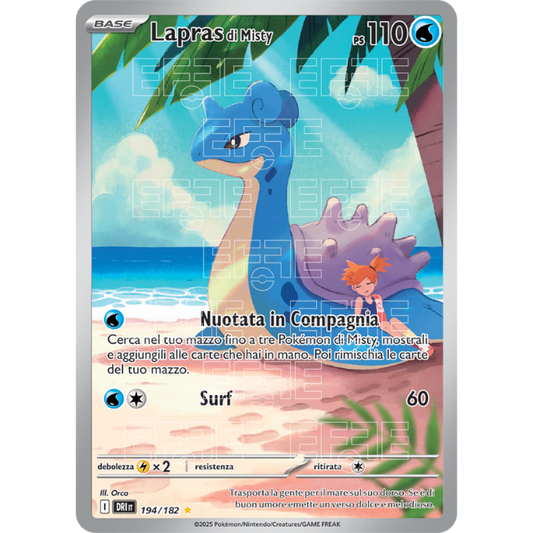 Lapras di Misty 194-182 (IT;DRI)