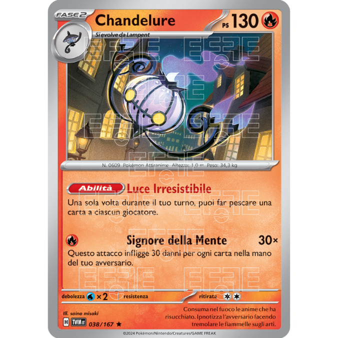 Chandelure 038-167 (IT;TWM)