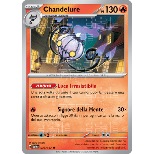 Chandelure 038-167 (IT;TWM)