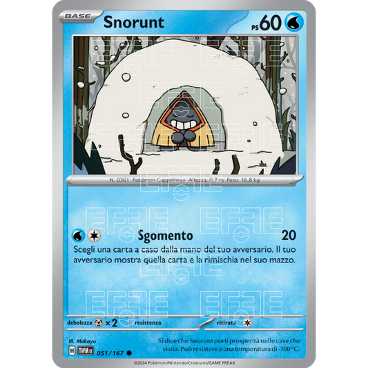 Snorunt 051-167 (IT;TWM)