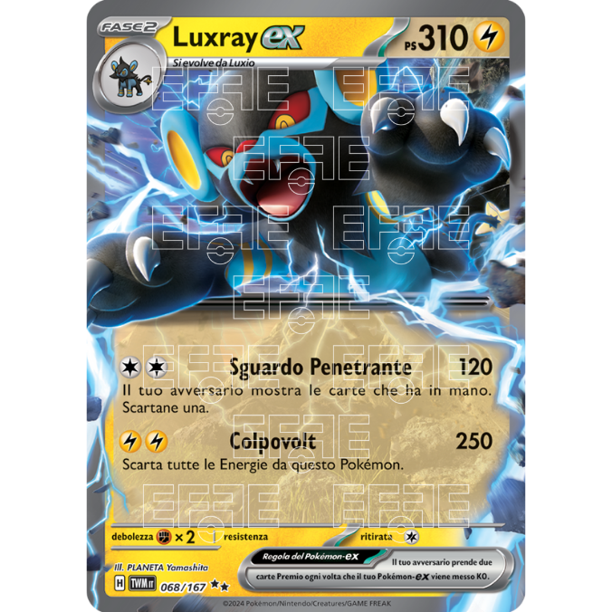 Luxray ex 068-167 (IT;TWM)
