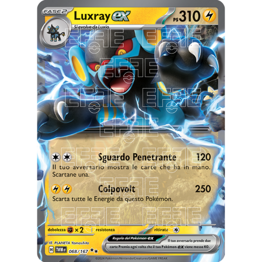 Luxray ex 068-167 (IT;TWM)