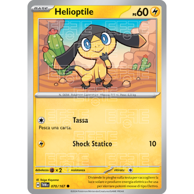Helioptile 070-167 (IT;TWM)