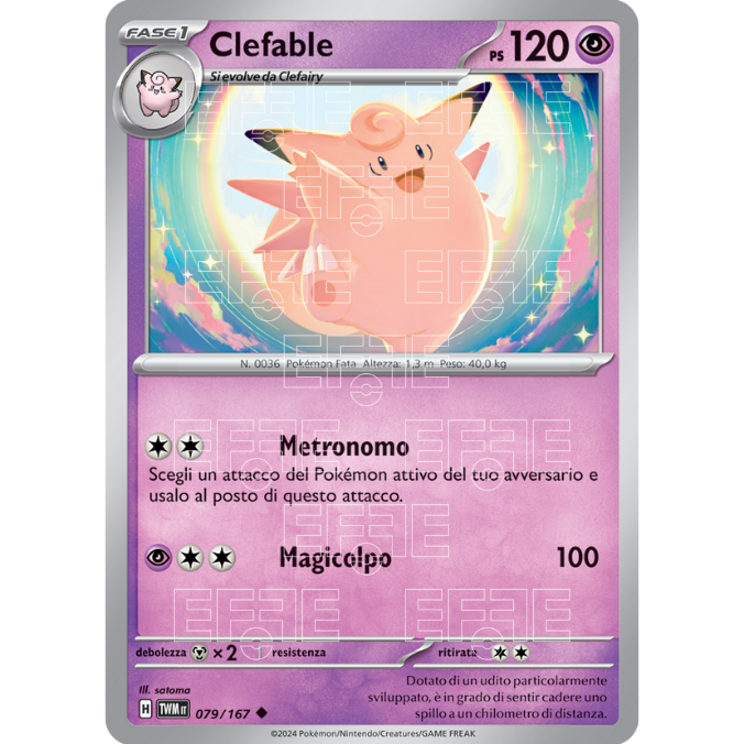 Clefable 079-167 (IT;TWM)