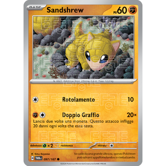 Sandshrew 097-167 (IT;TWM)