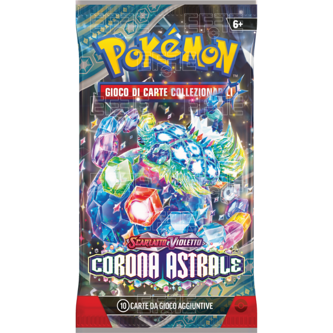 Corona Astrale Busta 10 carte - Scarlatto e Violetto (IT)