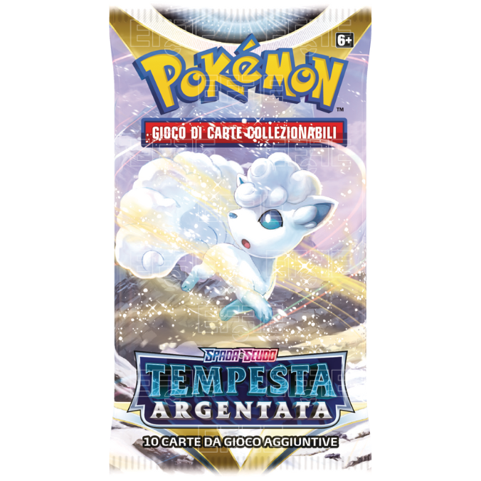 Tempesta Argentata Busta 10 carte - Spada e Scudo (IT)