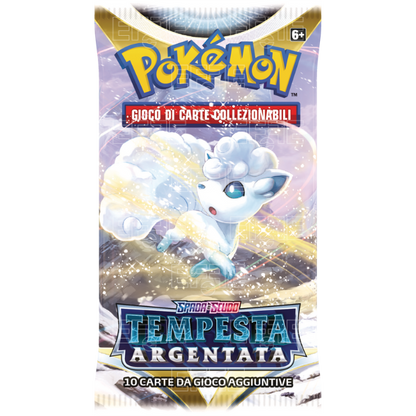 Tempesta Argentata Busta 10 carte - Spada e Scudo (IT)