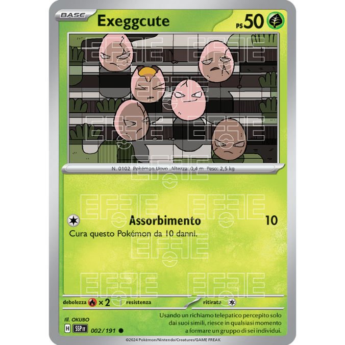 Exeggcute 002-191 (IT;SSP)