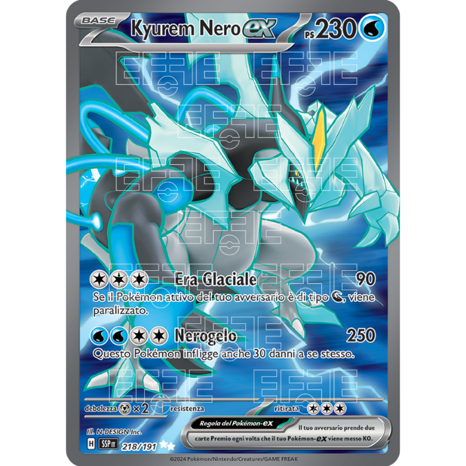 Kyurem Nero ex 218-191 (IT;SSP)