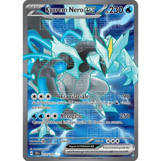 Kyurem Nero ex 218-191 (IT;SSP)