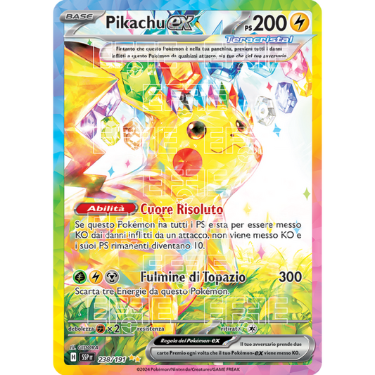 Pikachu ex 238-191 (IT;SSP)