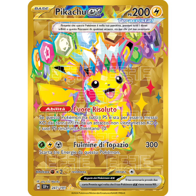 Pikachu ex 247-191 (IT;SSP)