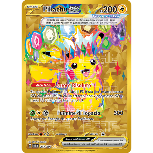 Pikachu ex 247-191 (IT;SSP)