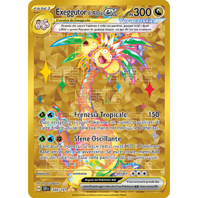 Exeggutor di Alola ex 248-191 (IT;SSP)