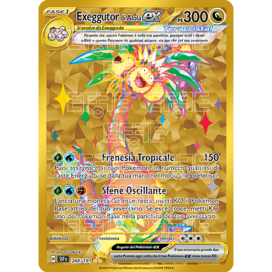 Exeggutor di Alola ex 248-191 (IT;SSP)
